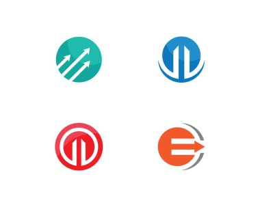 İş finansmanı profesyonel logo şablonu 