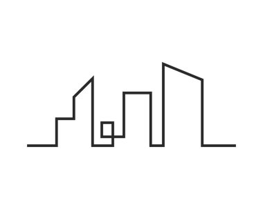 modern şehir silüeti