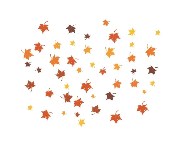 Konsep latar belakang daun musim gugur - Stok Vektor