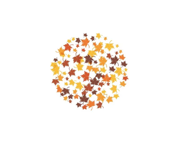 Концепция осеннего листа — стоковый вектор