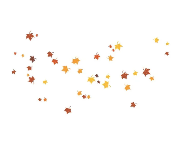 Шаблон осеннего листа — стоковый вектор
