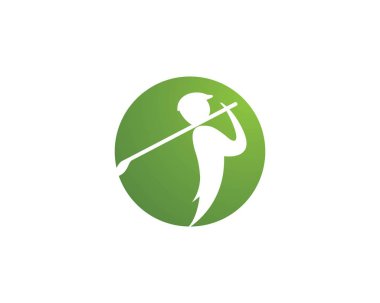 Golf Logo şablonu