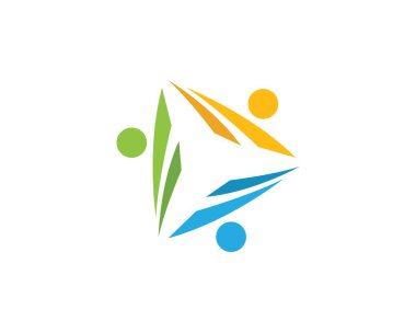 toplum hizmeti Logo şablonu