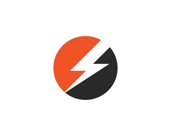 Modèle de logo Lightning — Image vectorielle