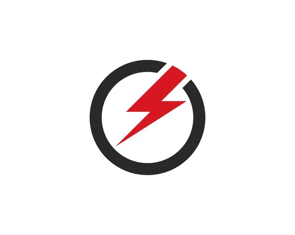 Modèle de logo Lightning — Image vectorielle