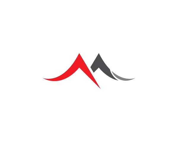 M Letter Logo Business — Stock Vector