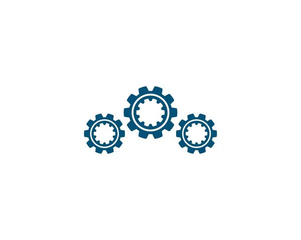 Gear Logo Template — Stock Vector