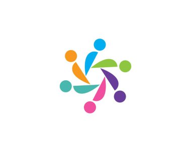 toplum hizmeti Logo şablonu 