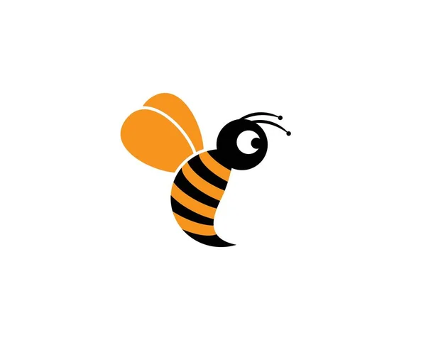 Arı Logo şablonu — Stok Vektör