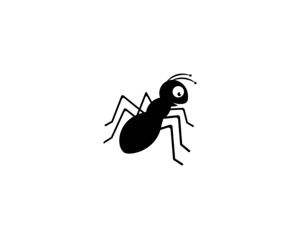 Шаблон логотипа Ant — стоковый вектор