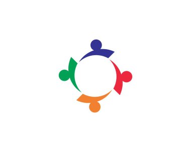 toplum hizmeti Logo şablonu 