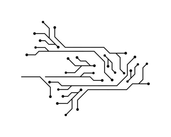 Tecnología de circuitos — Vector de stock