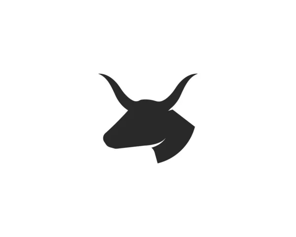 Tjuren Taurus logotyp mall — Stock vektor