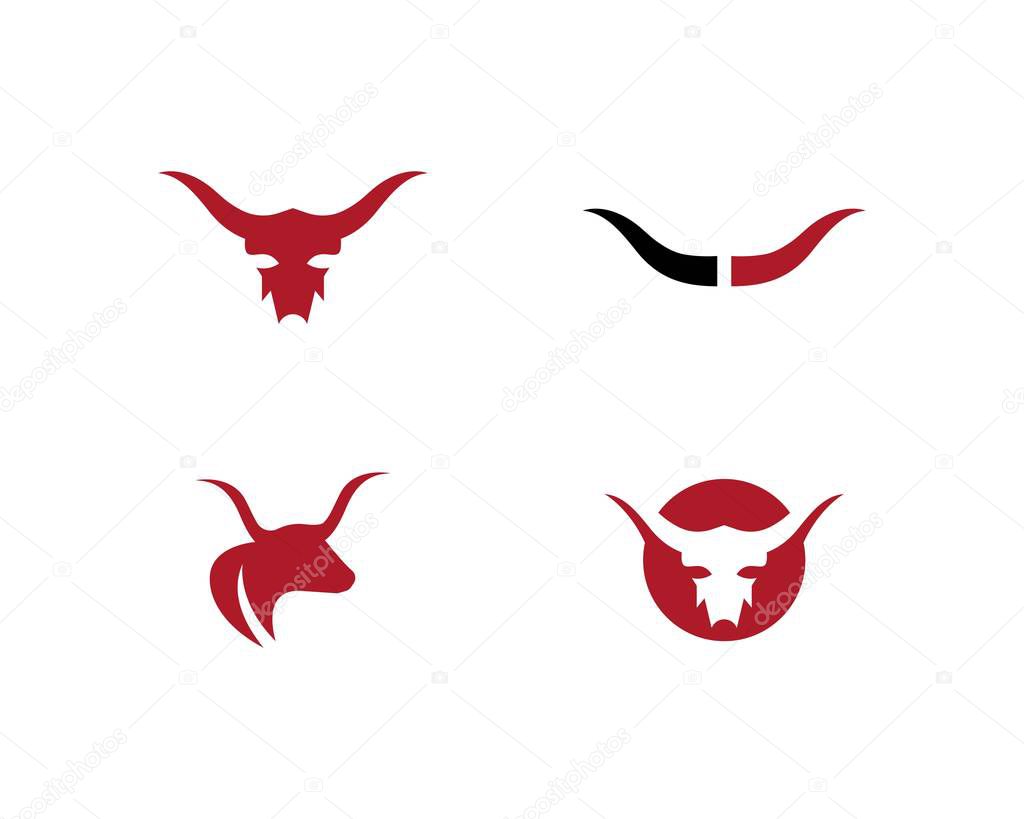 Taurus Logo Template vector icon illustration