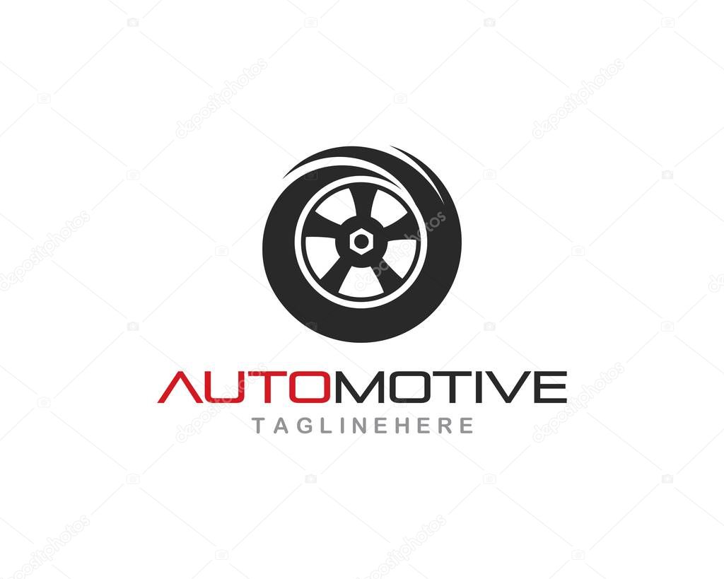 Tires logo vector template