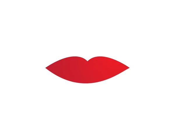 Lippen Logo Vektor — Stockvektor