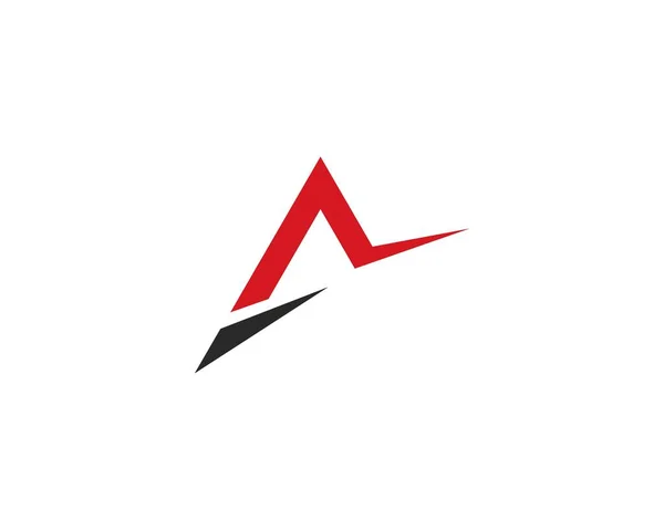 Una carta Logo Negocio — Vector de stock
