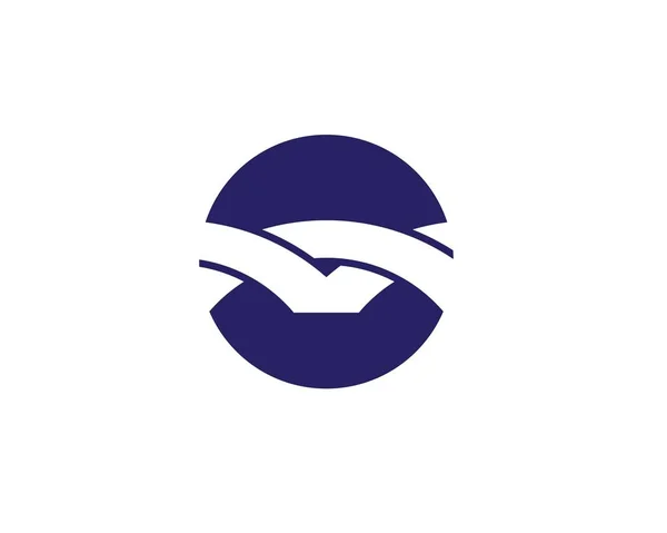Brücke Illustration Logo Vektor — Stockvektor