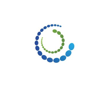 molekül Logo vektör 