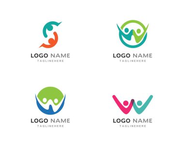 toplum hizmeti Logo şablonu