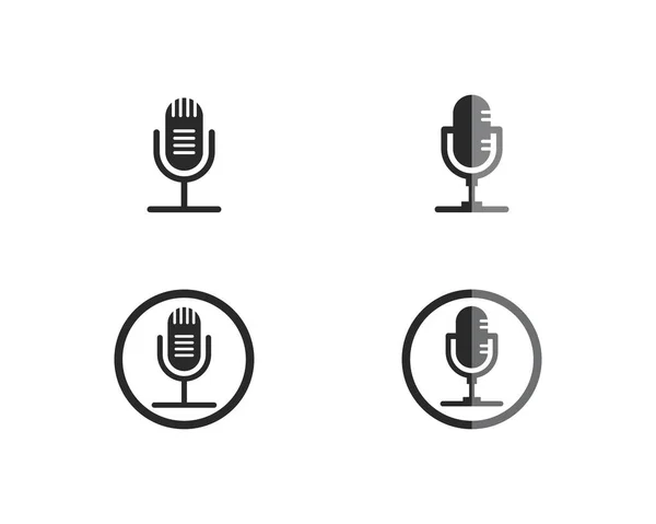 Microphone icon — Stock Vector