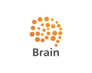 Beyin logosu vektör