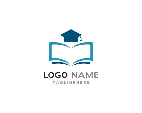 Modelo de logotipo educação —  Vetores de Stock