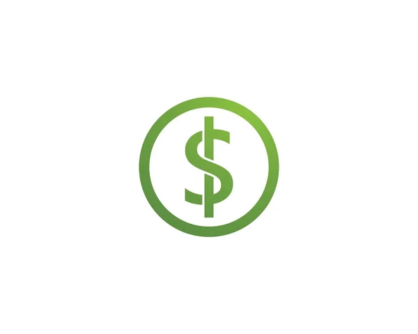 Vetor do logotipo do dinheiro — Vetor de Stock