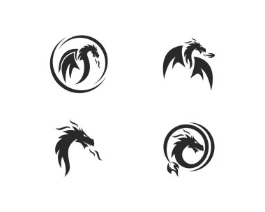 Dragon Logo şablonu