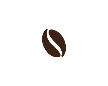 Kahve çekirdekleri Logo şablonu