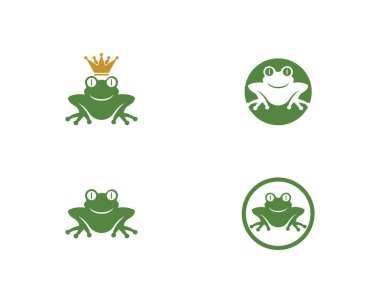 Kurbağa Logo şablonu