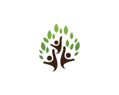 Aile Ağacı Logosu şablonu