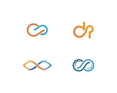 Infinity logo vektör 