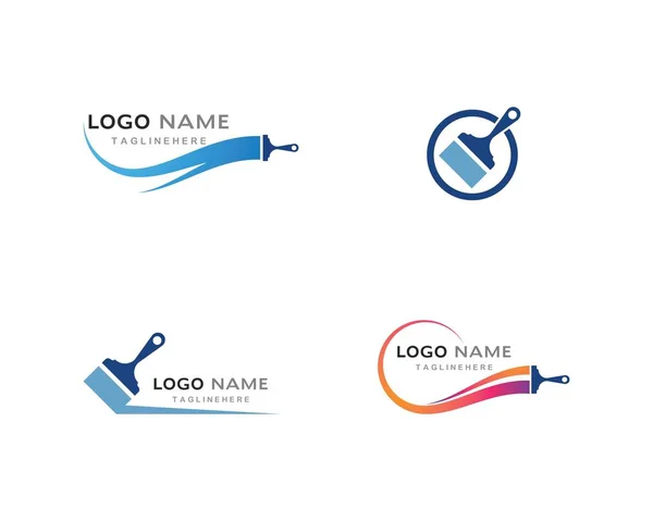 Logotipo da pintura —  Vetores de Stock