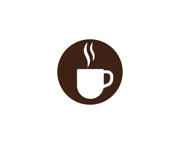 Шаблон логотипу чашки кави — стоковий вектор