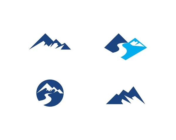 Logotipo Montañas — Archivo Imágenes Vectoriales