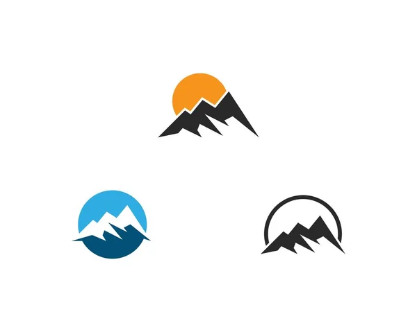 Bergen logotyp — Stock vektor