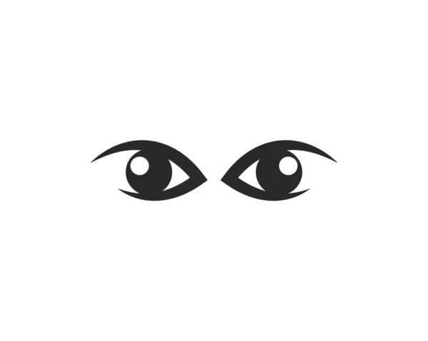 Logo Eye Design wektor — Wektor stockowy