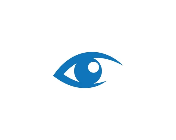 Projeto do vetor do logotipo do olho — Vetor de Stock