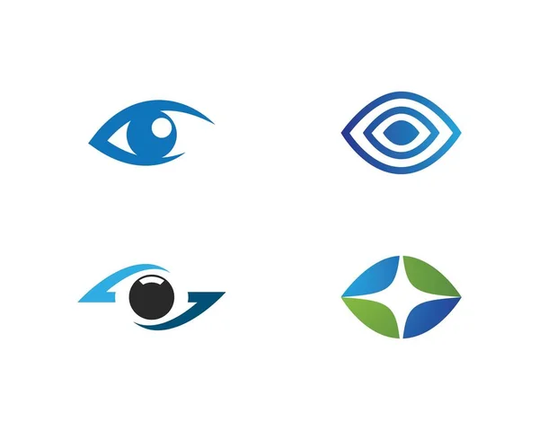 目のロゴのベクトル — ストックベクタ