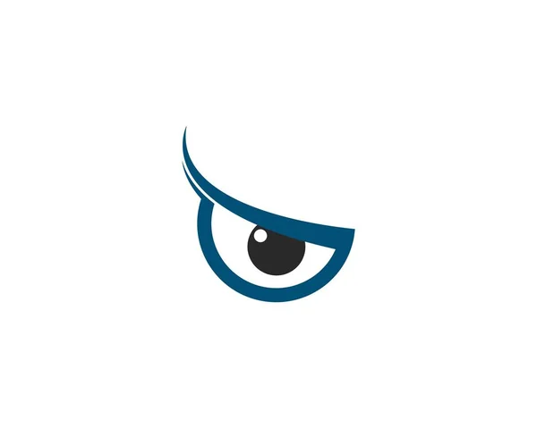 目のロゴのベクトル — ストックベクタ