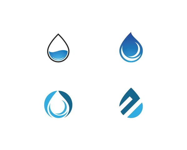 水滴标识模板 — 图库矢量图片