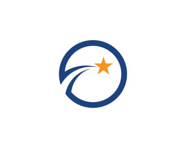 Yıldız logo şablonu 