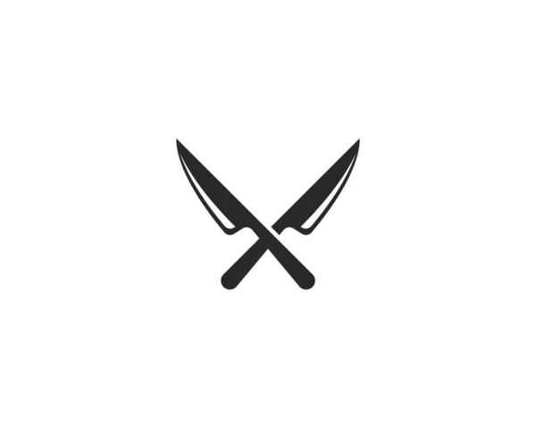 Knife  icon vector — Stock Vector