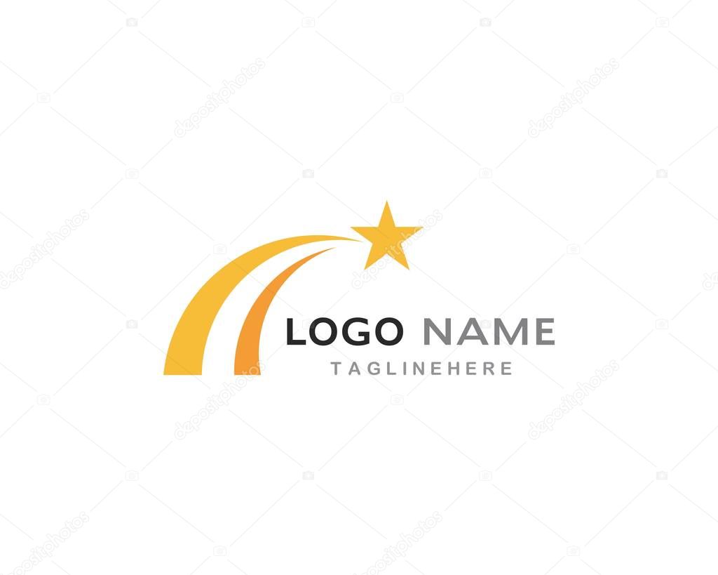 Star Logo Template vector icon illustration design