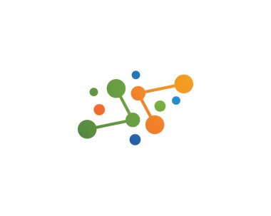 molekül Logo vektör