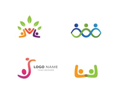 toplum hizmeti Logo şablonu