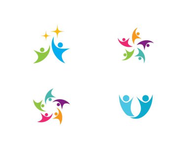 toplum hizmeti Logo şablonu