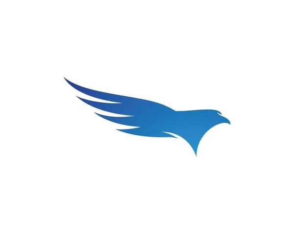 Eagle Bird logo typ mall — Stock vektor