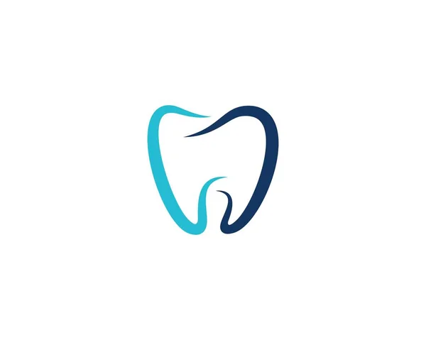 Modello logo dentale — Vettoriale Stock